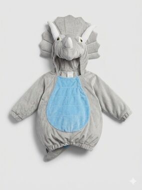 Baby Triceratops Dinosaur Costume Size 12-18 Months